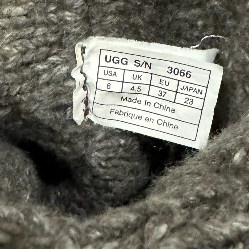 UGG Women’s Lattice Cardy Knit Boots - Picture 9 of 10